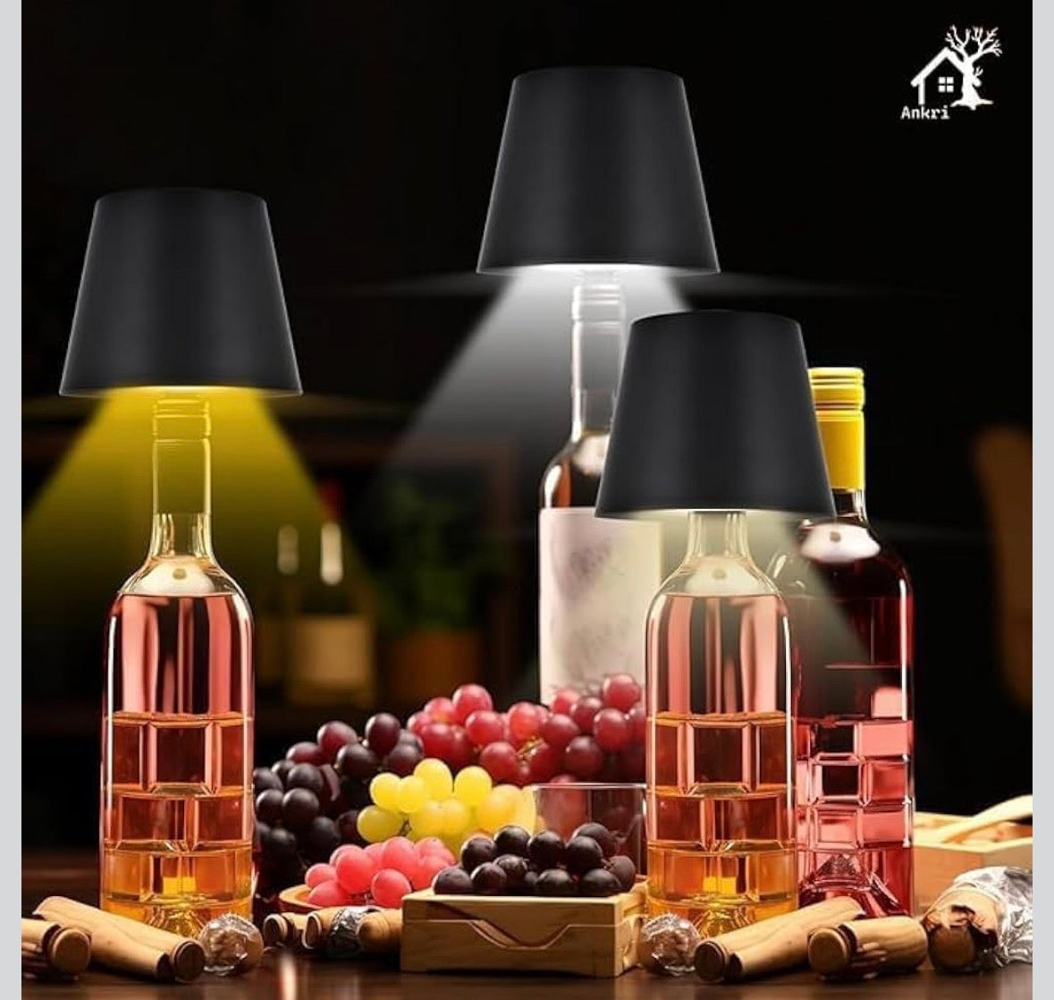 Wireless Bottle Lamp LED