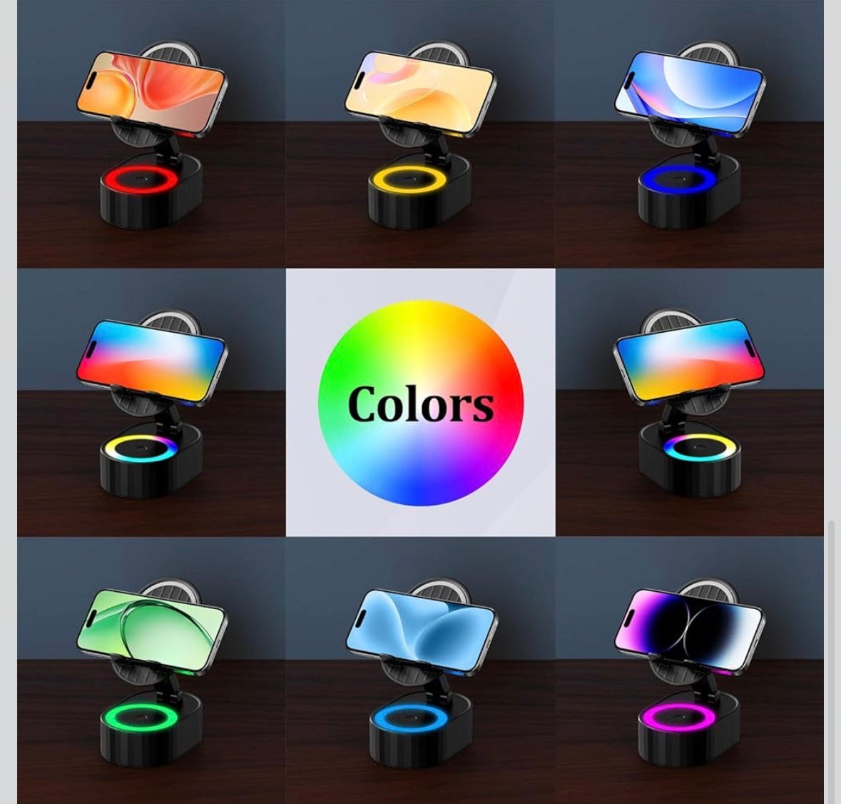 5 In 1 Wireless Induction Speaker