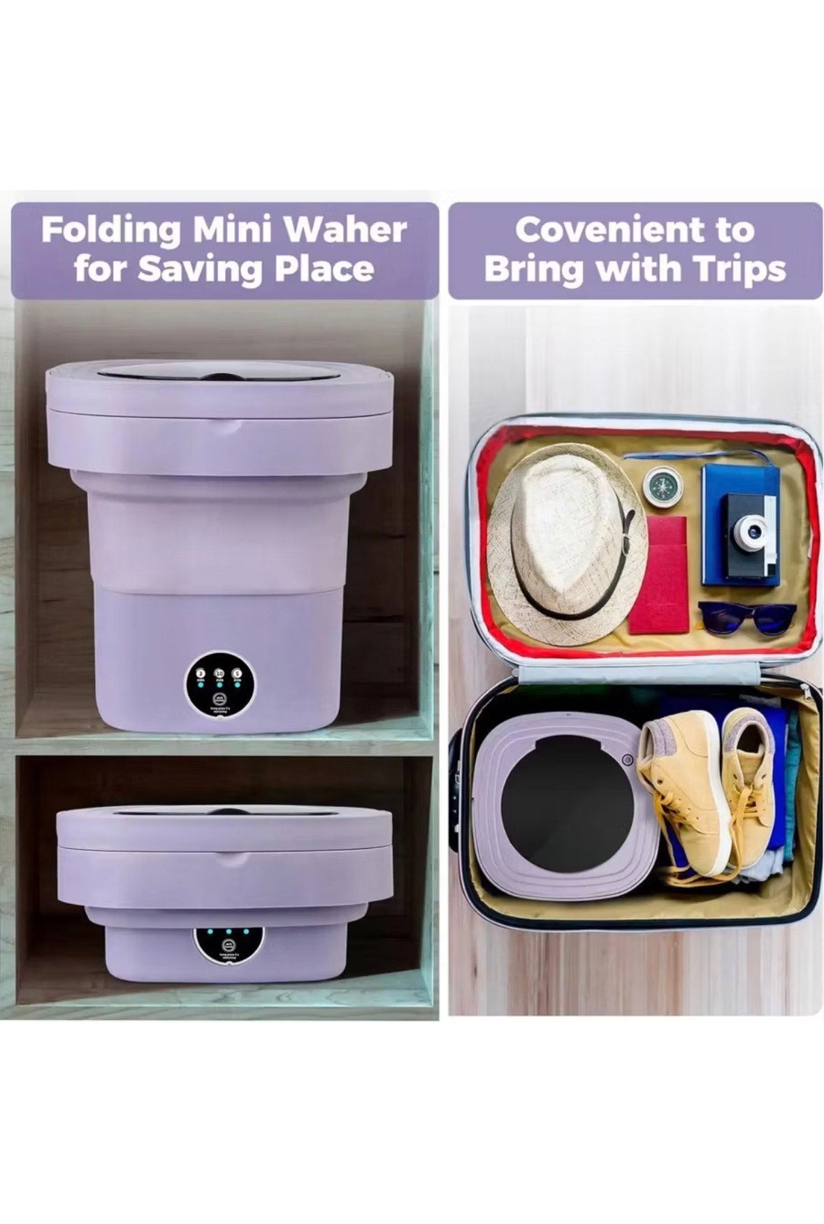 Portable Mini Washing Machine