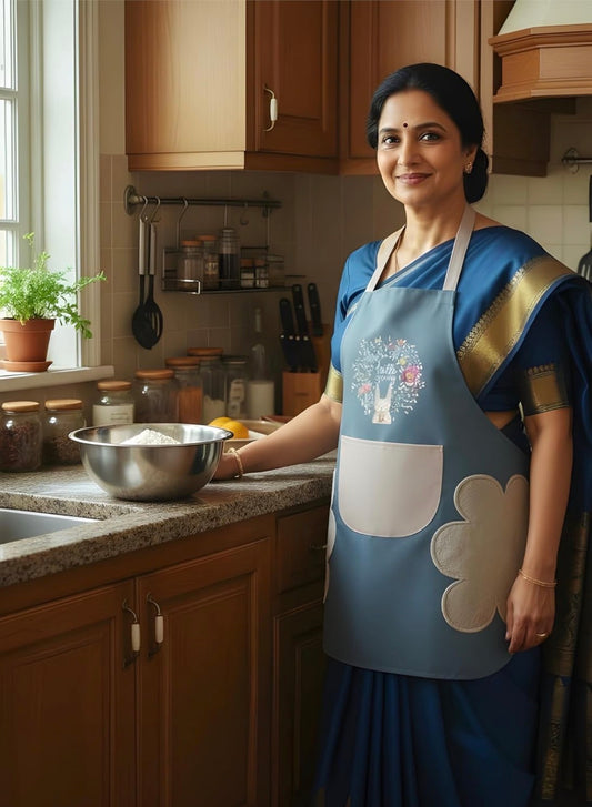 Bunny Bloom Floral Apron