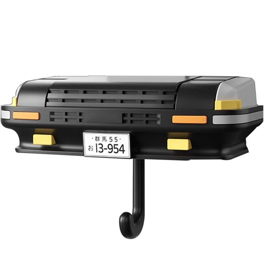 car-shaped wall-mounted key holder with hook