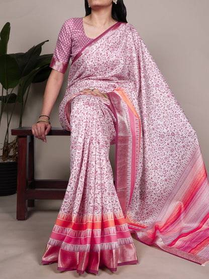 Tasar Silk Saree