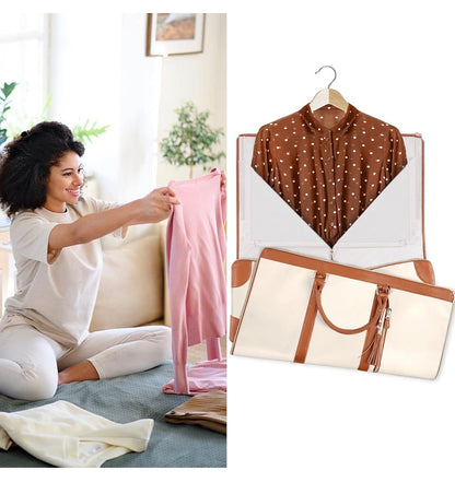 2 in 1 Convertible Bag | Leather Travel Bag
