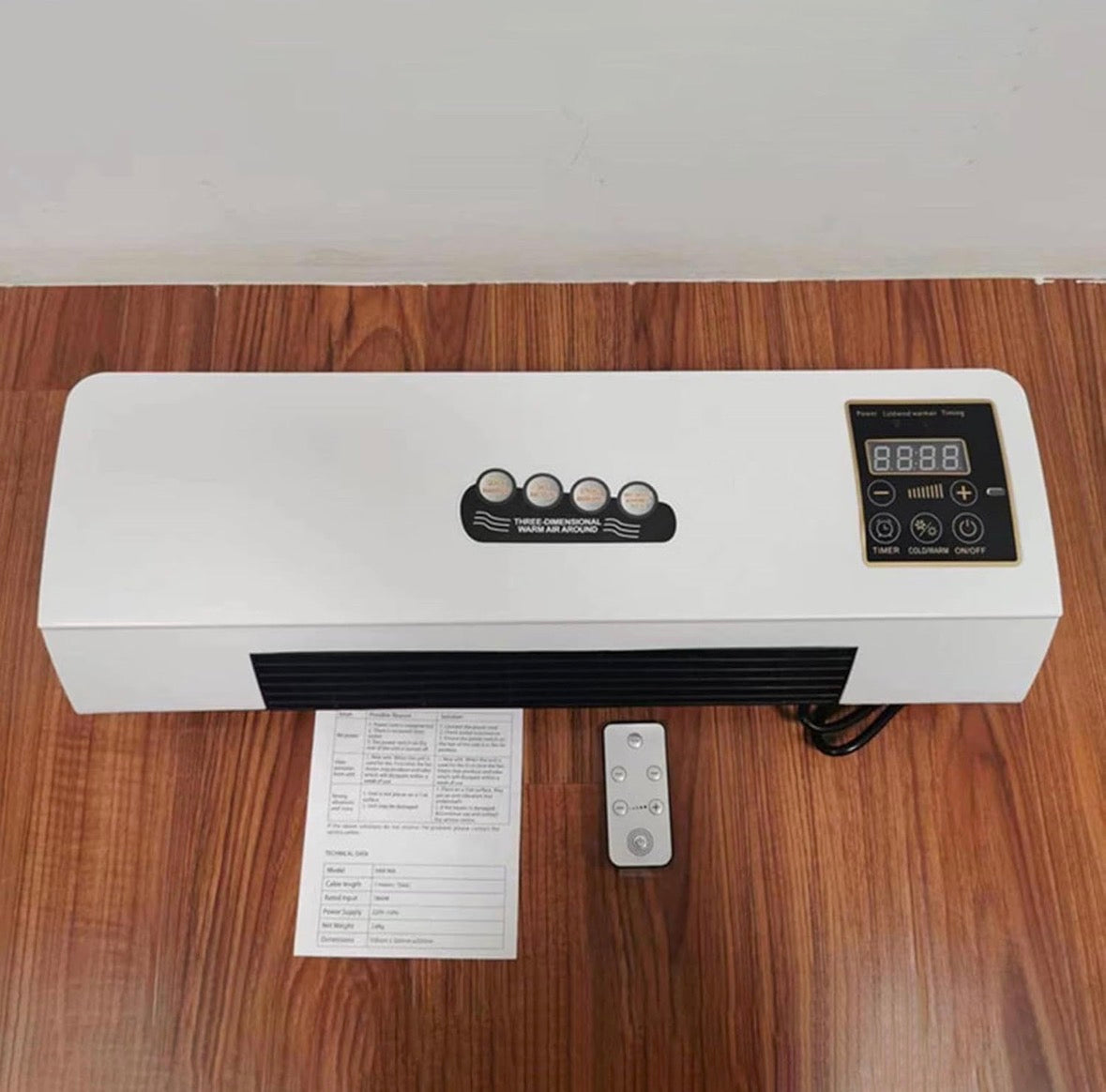 Wall Mounted Air Conditioner Heater