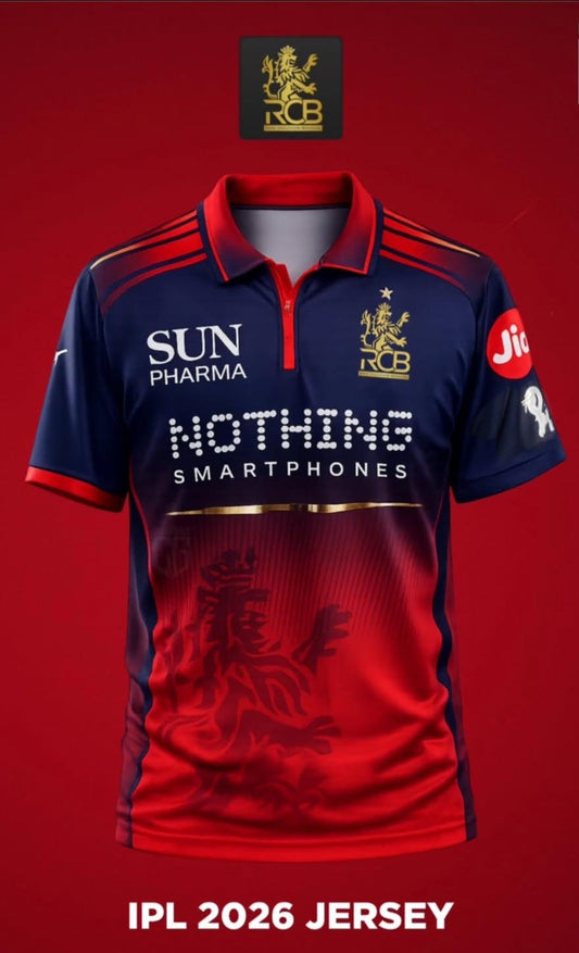 2026 Official Style RCB Jersey