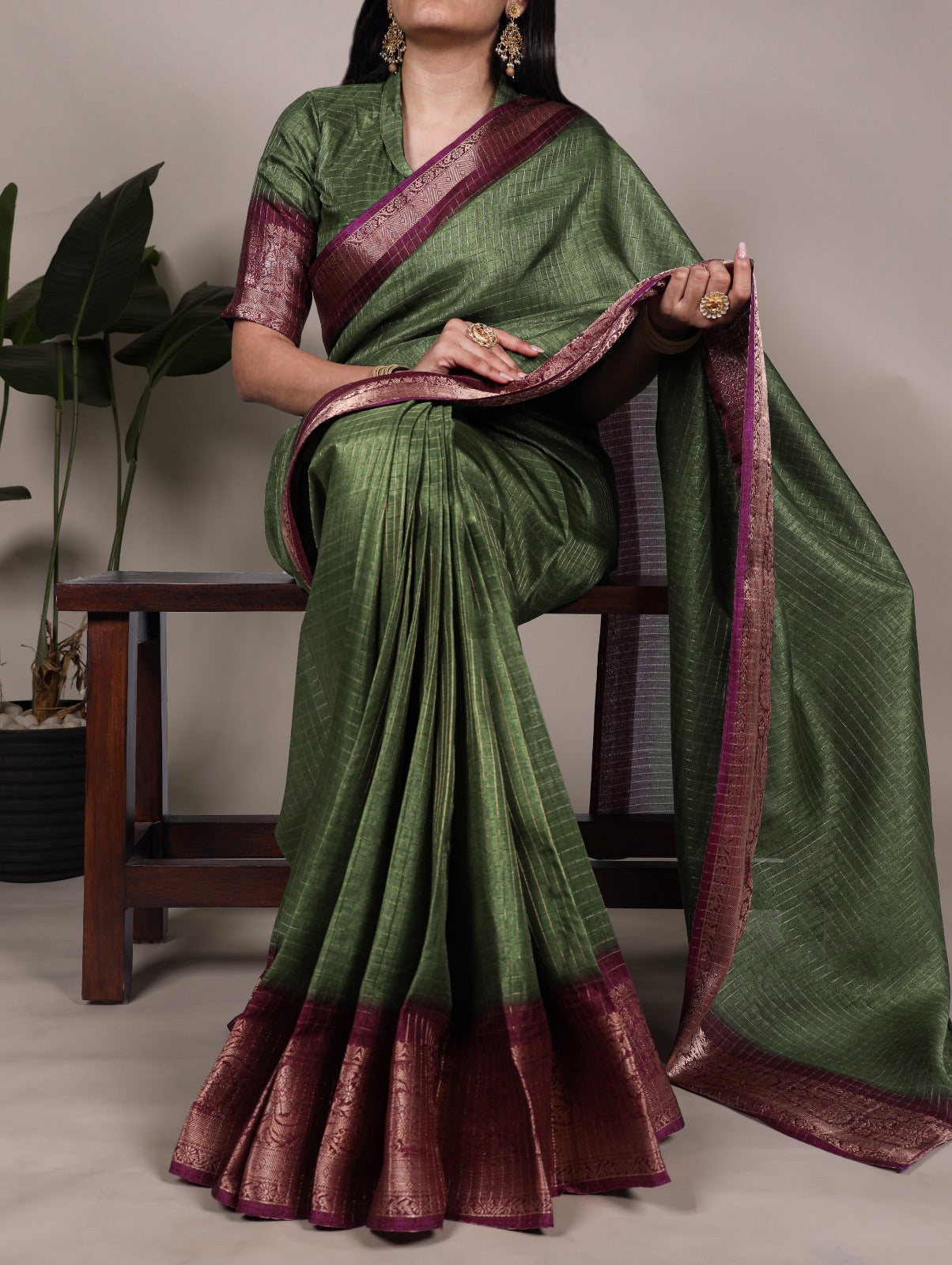 Dola Chex Saree