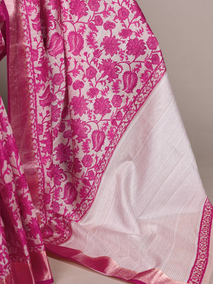 Tasar Silk Saree