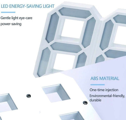 3D Acrylic Digital Led Display Number Clock
