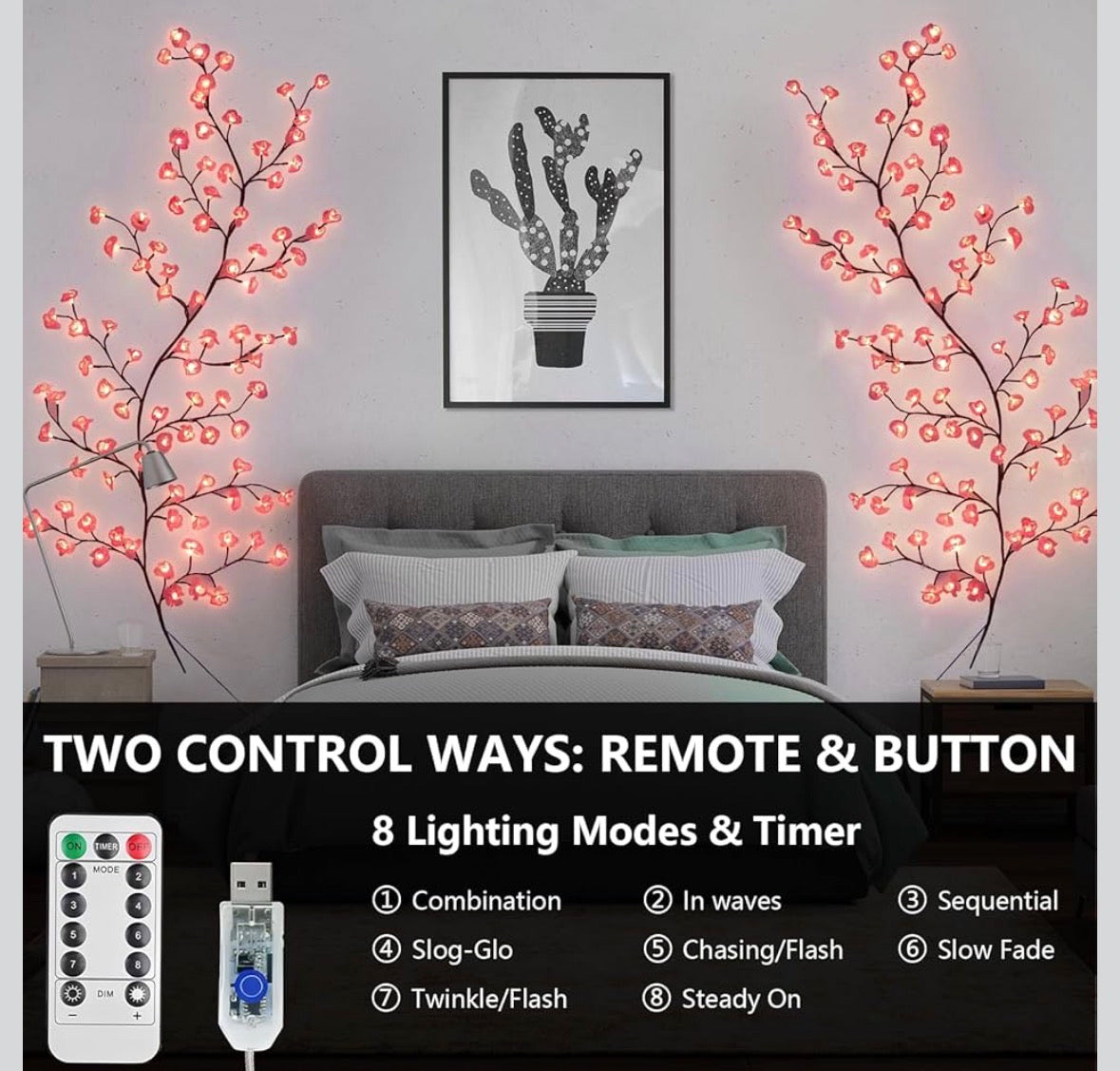LED Cherry Blossom Branch Lights