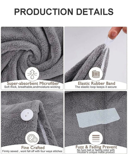Hair Towel Wrap for Women