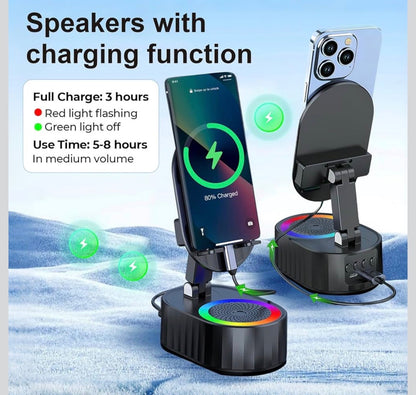 5 In 1 Wireless Induction Speaker