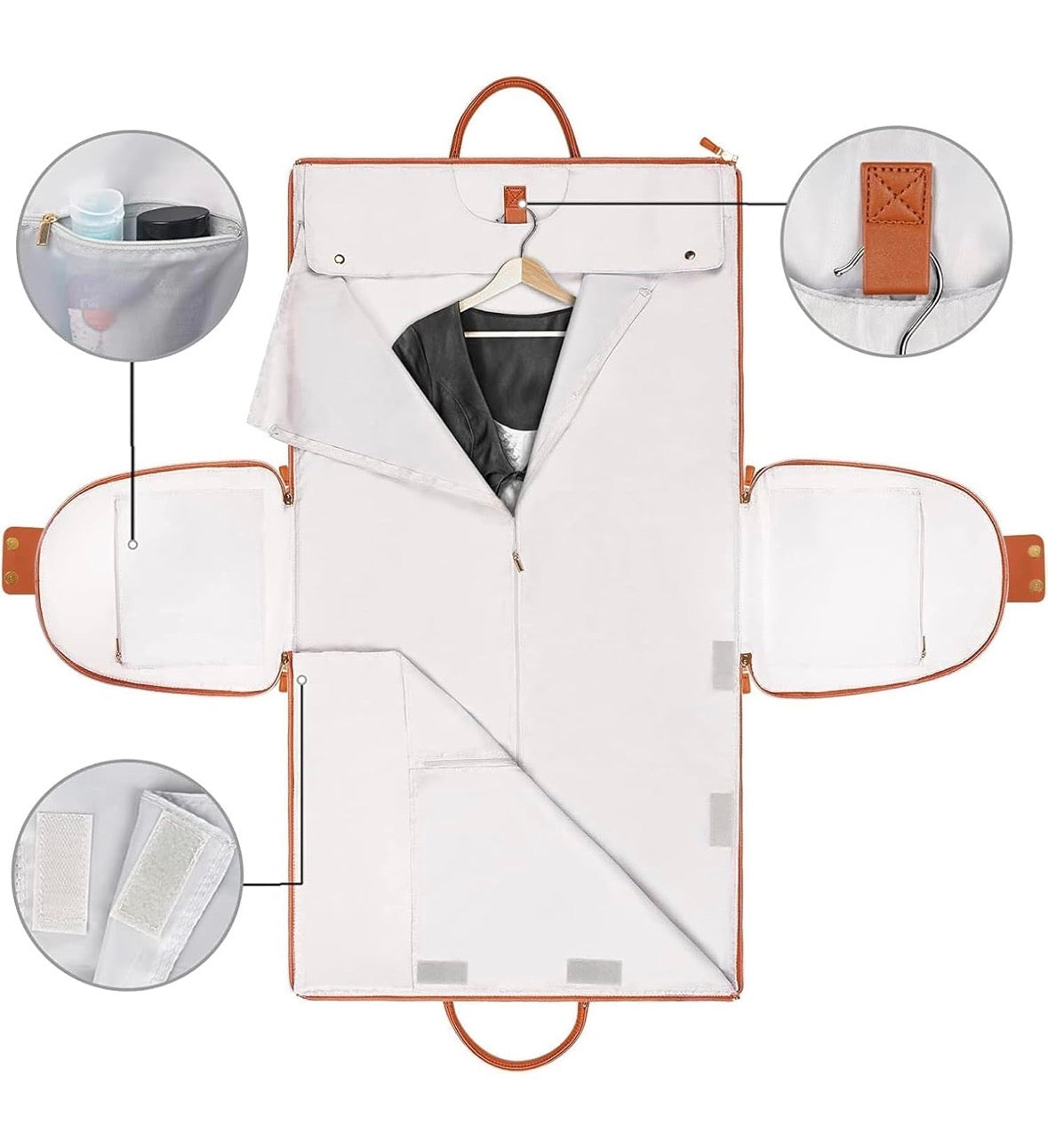 2 in 1 Convertible Bag | Leather Travel Bag