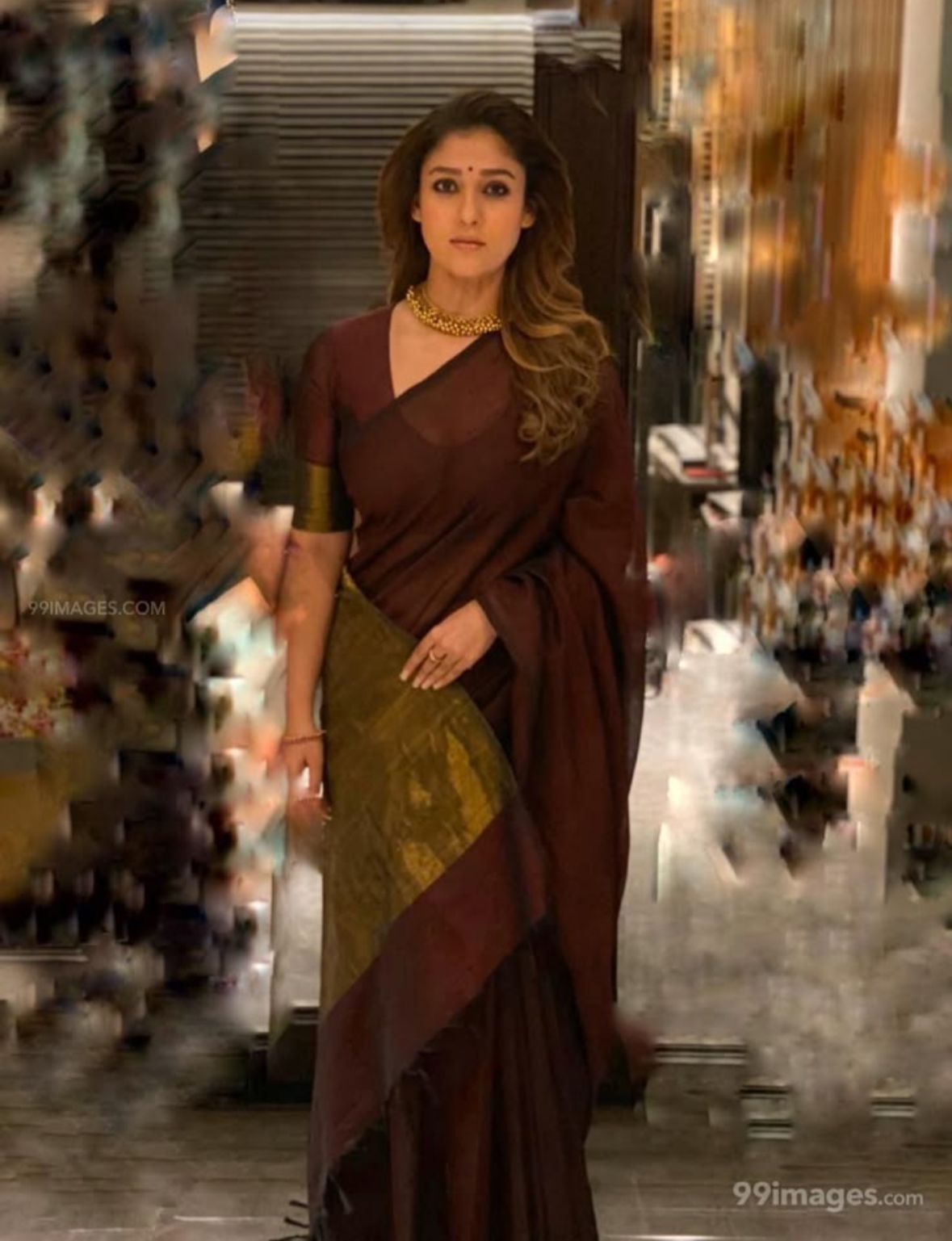 Nayanthara Khadi cotton saree