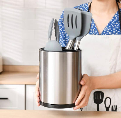360° Rotating Kitchen Utensil Holder