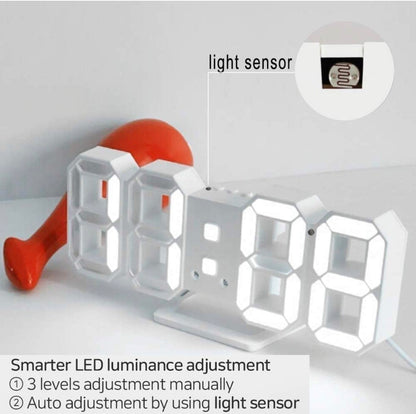3D Acrylic Digital Led Display Number Clock