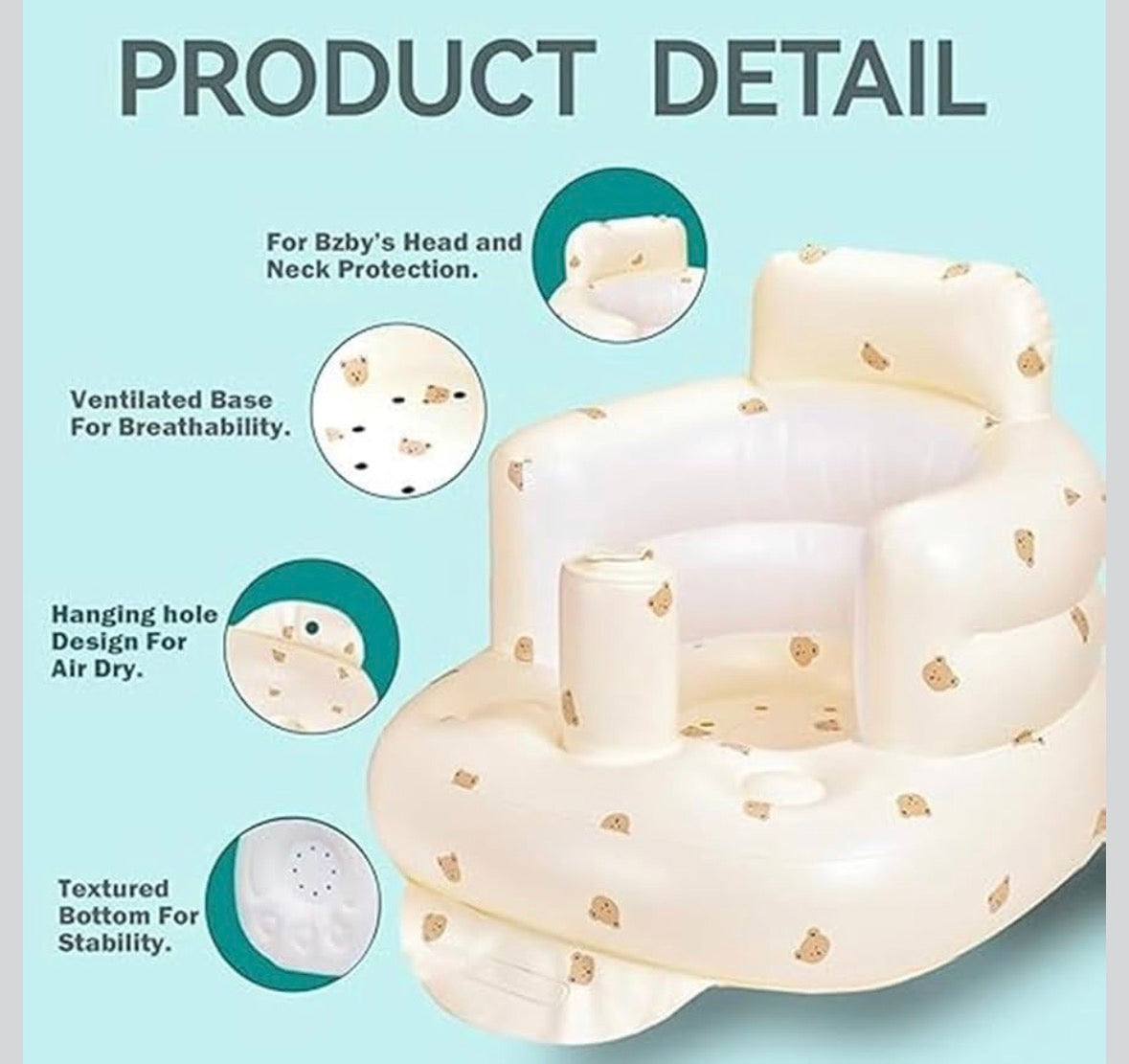 Inflatable Baby Support Seat