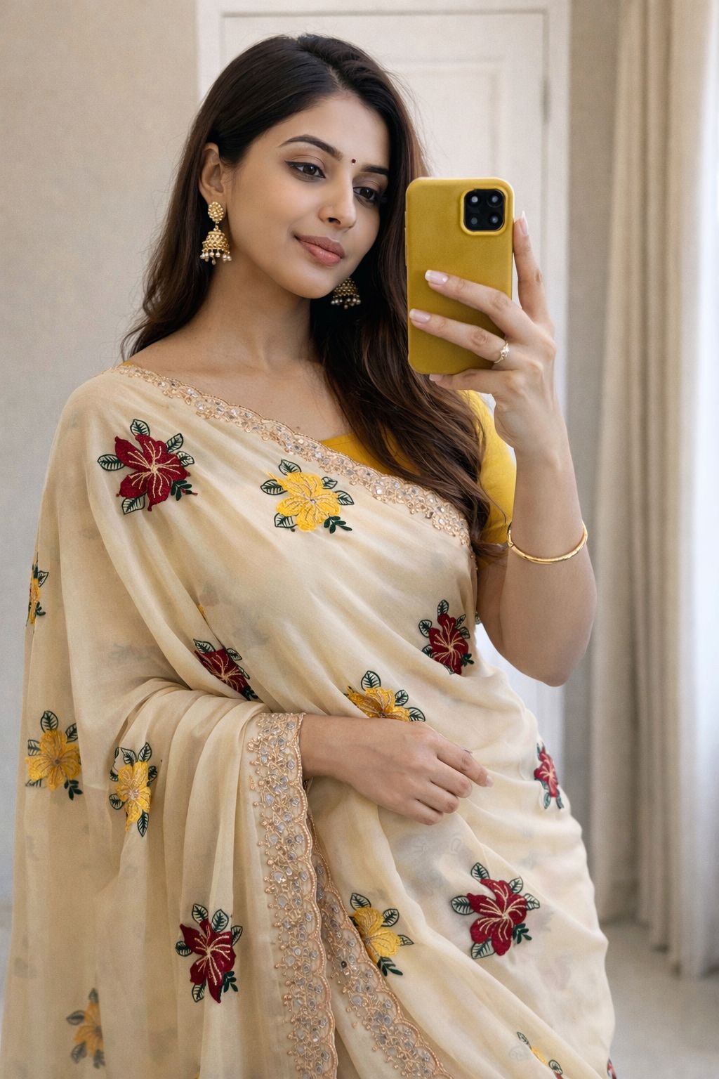 Star Georgette Saree