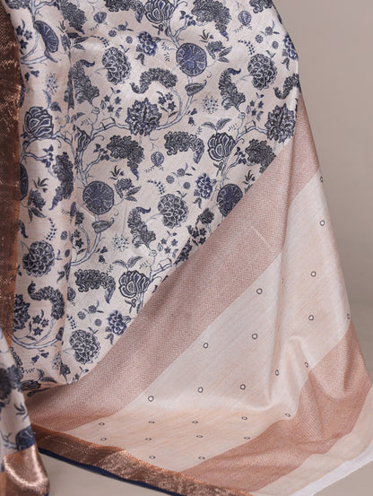 Tasar Silk Saree