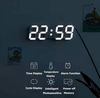 3D Acrylic Digital Led Display Number Clock