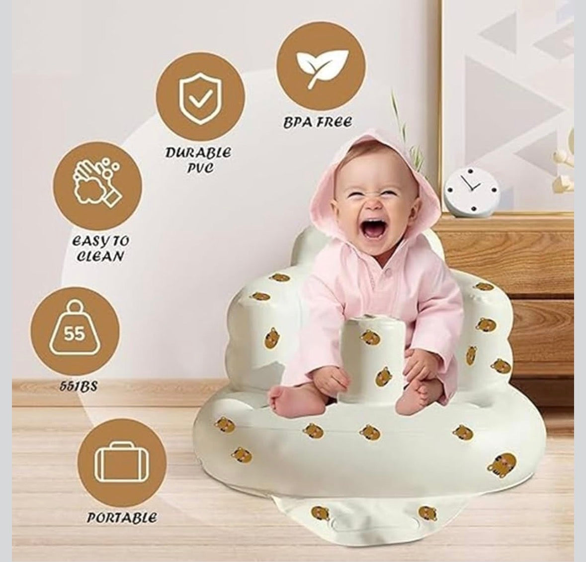Inflatable Baby Support Seat