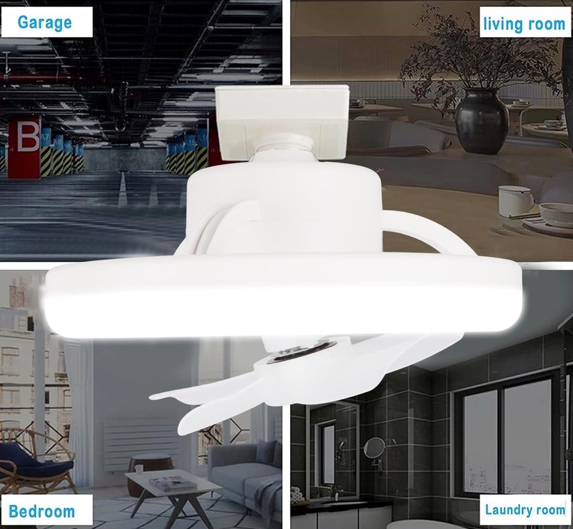 Ceiling Fan with LED Light