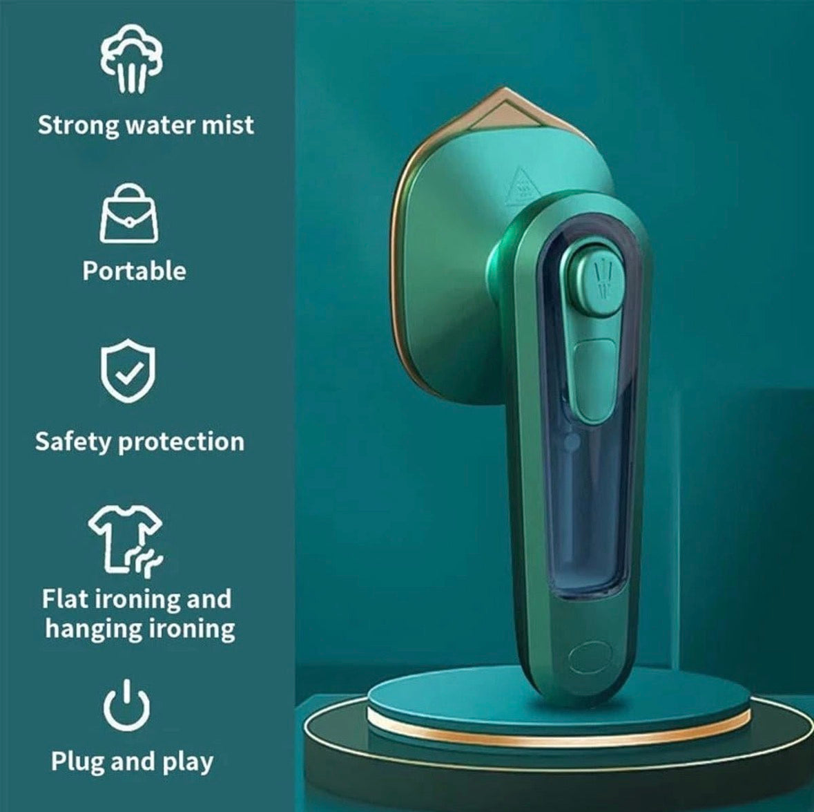 Portable Steam Iron Mini Handheld