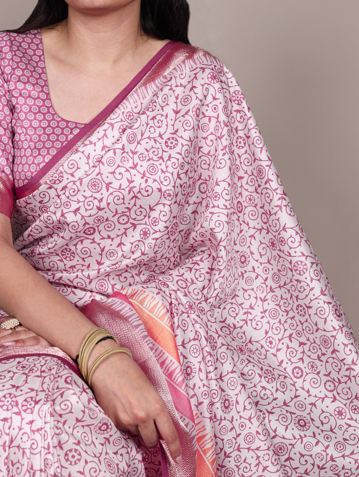 Tasar Silk Saree