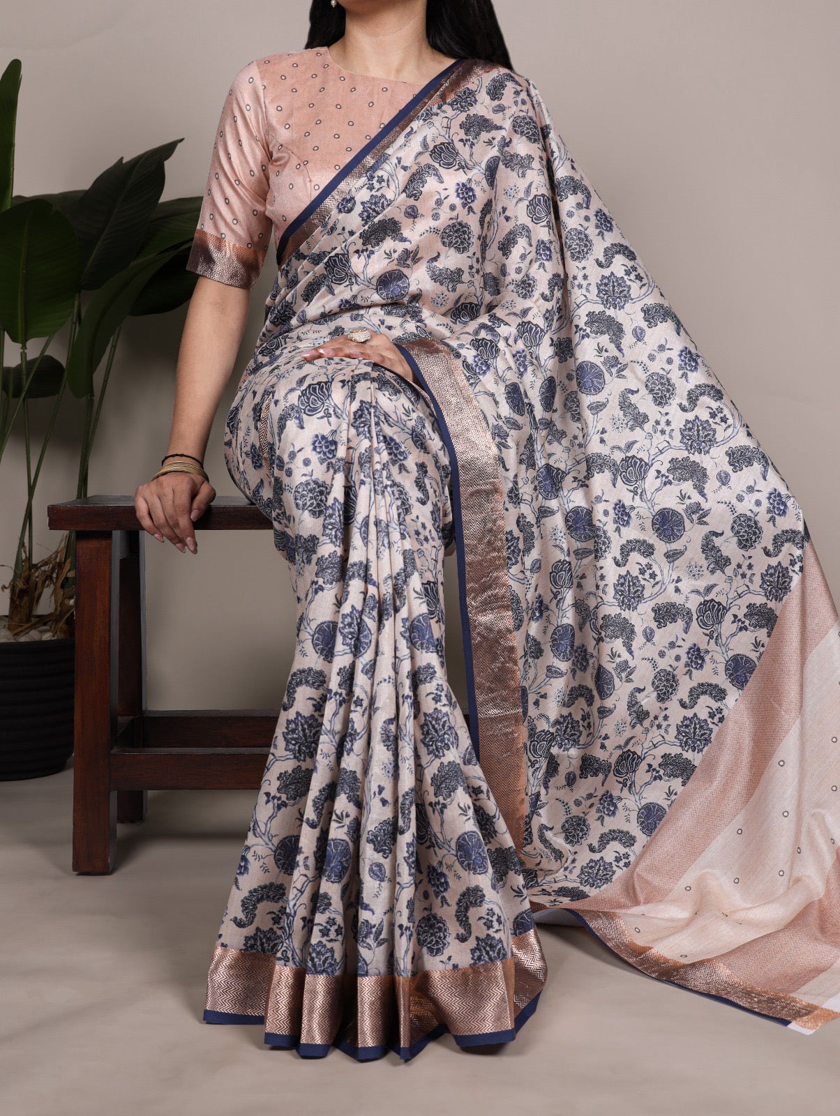 Tasar Silk Saree