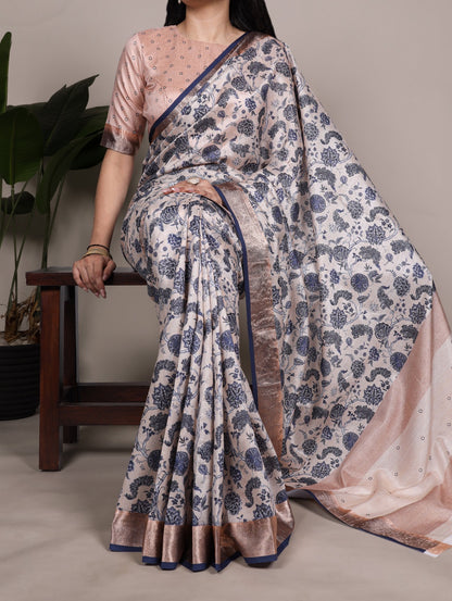 Tasar Silk Saree