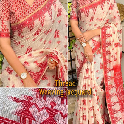 Khadi Cotton Saree