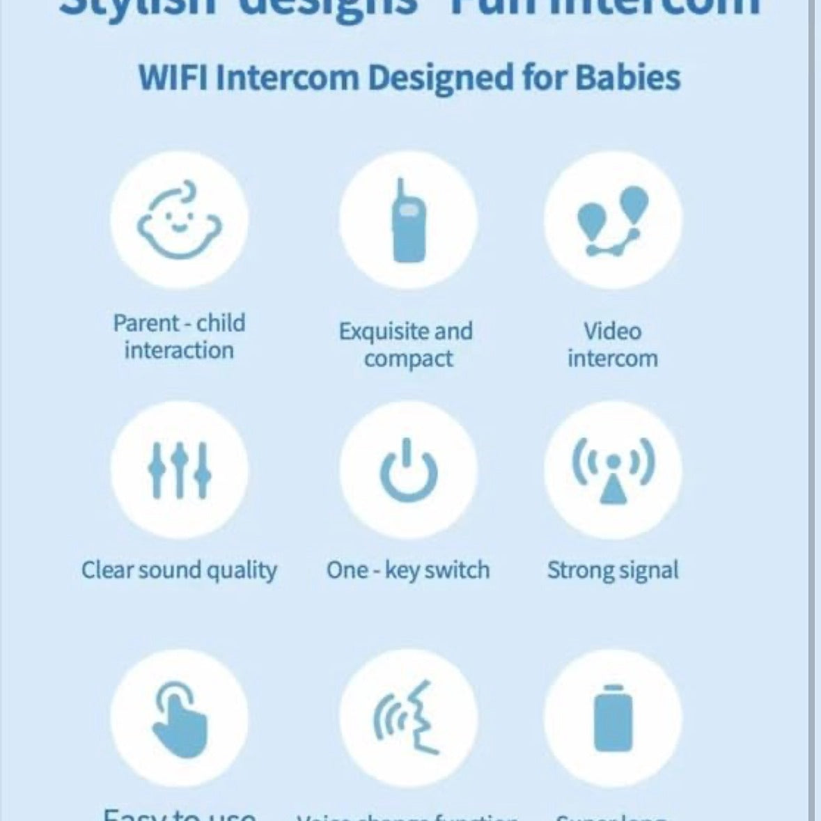 Kids Walkie-Talkie with Screen – Fun & Safe Communication Toy