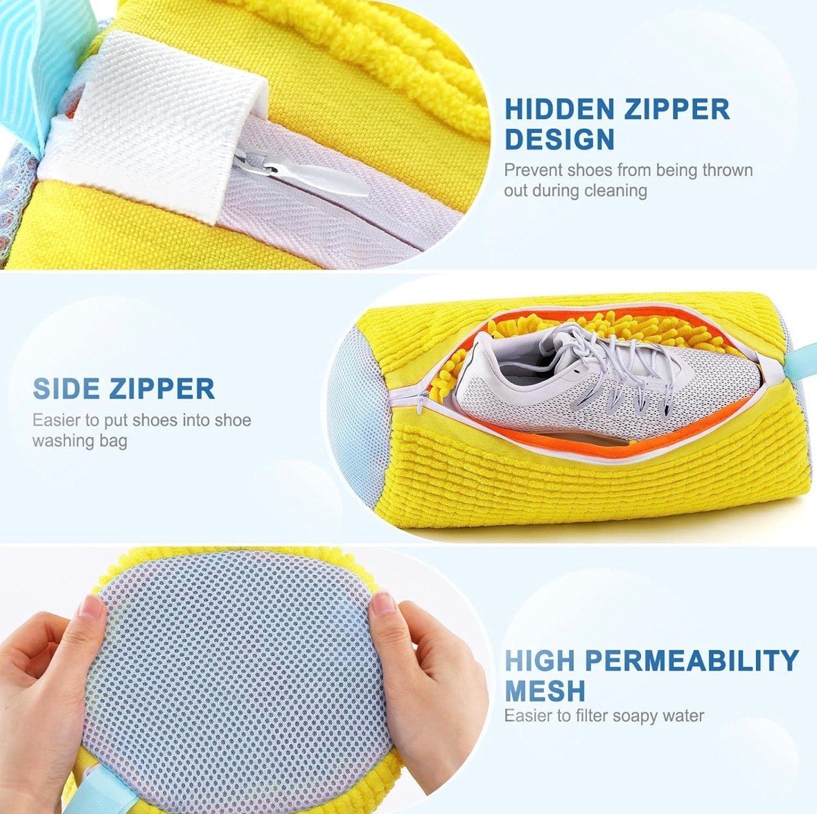 Shoe Washing Bag / Laundry Shoe Cleaner