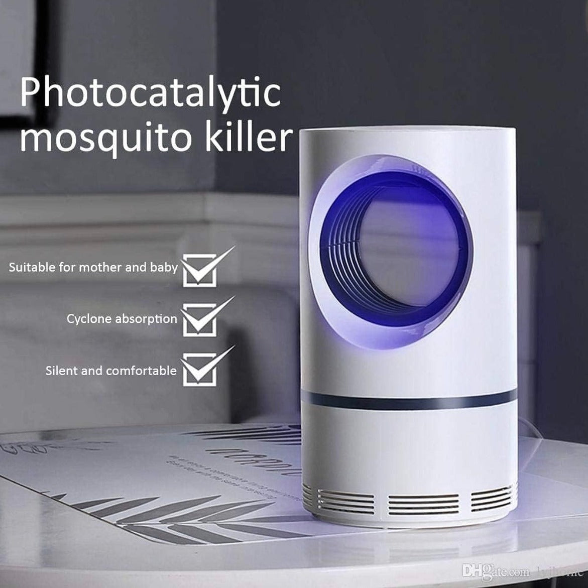 🦟 USB Mosquito Killer Lamp – Silent Insect Trap