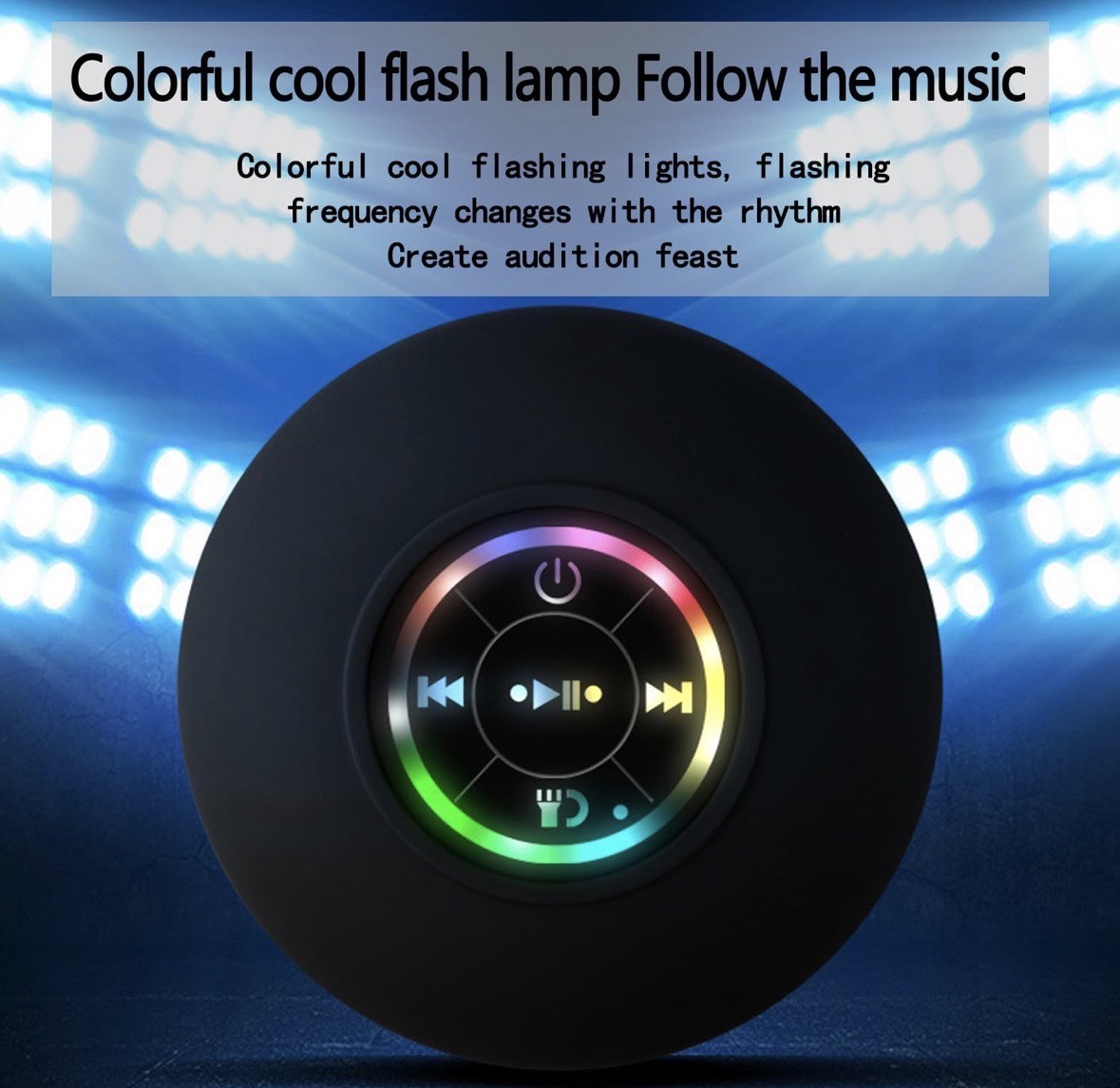 waterproof Bluetooth shower speaker!
