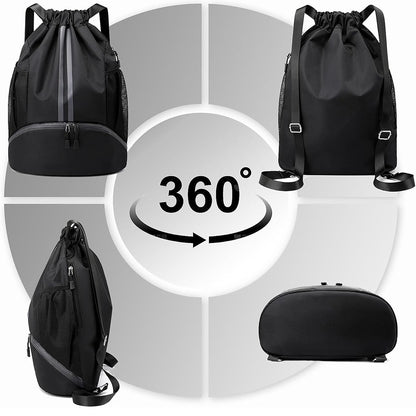 🖤 Premium Drawstring Sports Backpack