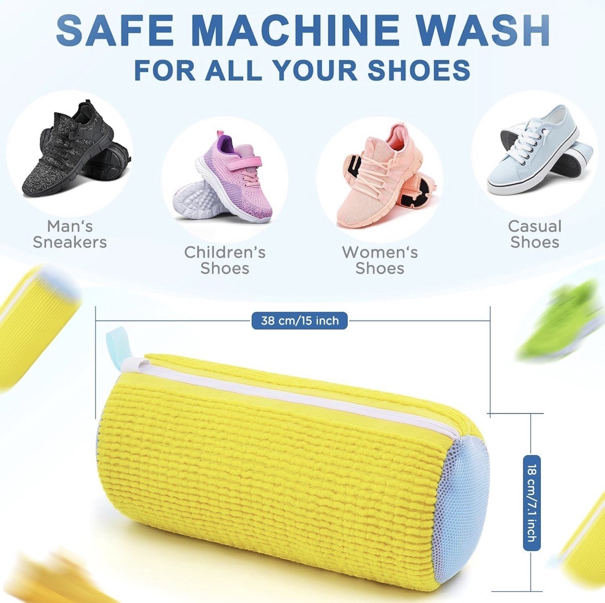 Shoe Washing Bag / Laundry Shoe Cleaner