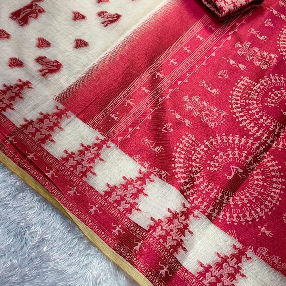 Khadi Cotton Saree