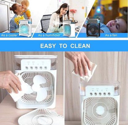 Portable Air Cooler with Mist Fan