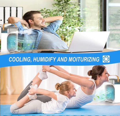 Portable Air Cooler with Mist Fan