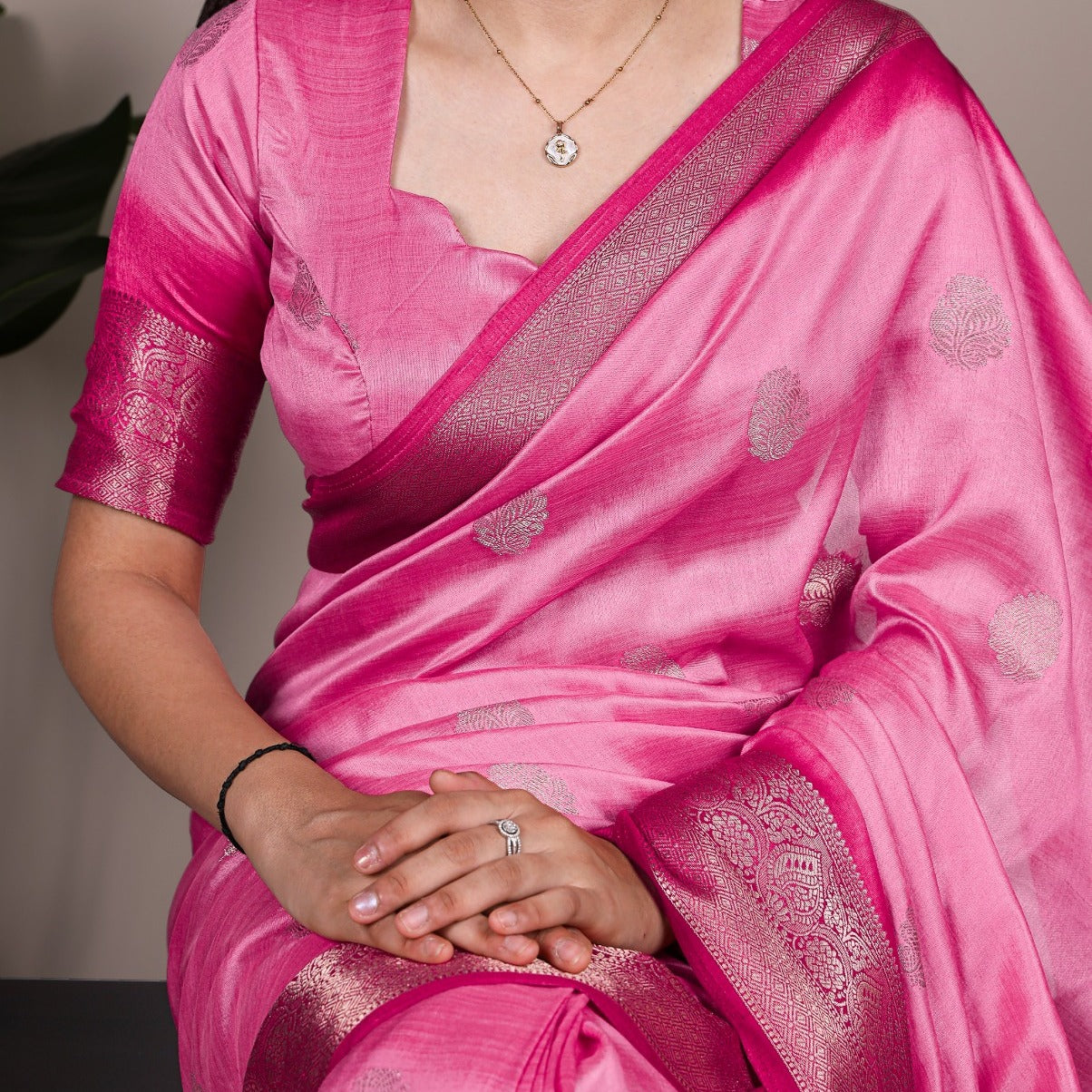 Rumali Silk Saree