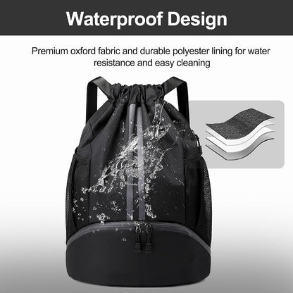 🖤 Premium Drawstring Sports Backpack
