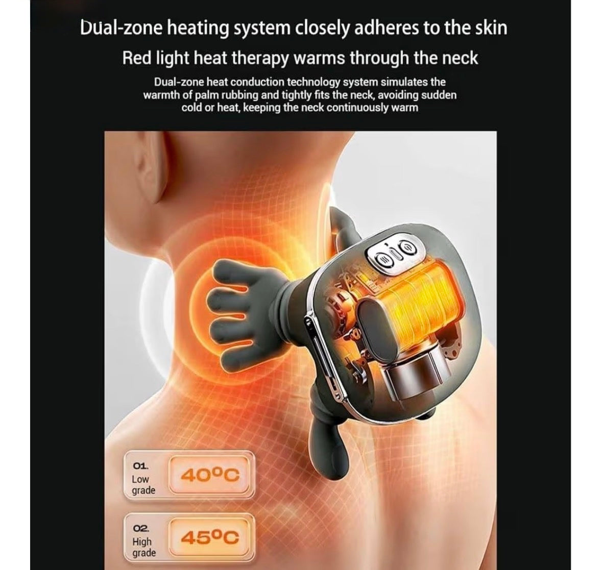 Portable Hand-Shaped Electric Massager!