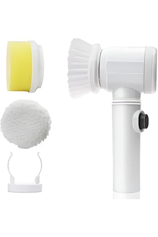 Electric Handheld Spin Scrubber – Multi-Purpose Cleaning Brush