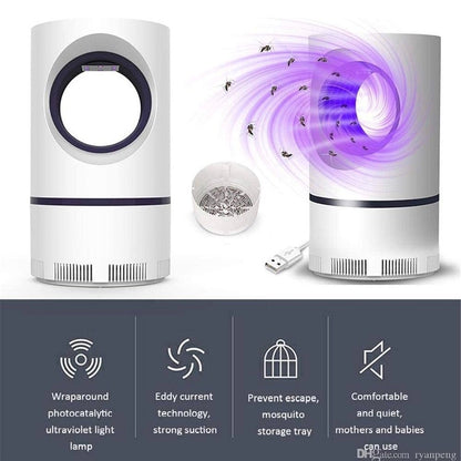 🦟 USB Mosquito Killer Lamp – Silent Insect Trap
